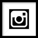 'instagram ikon svart vit edsvikensredovisningsbyrå sollentuna sociala medier'
